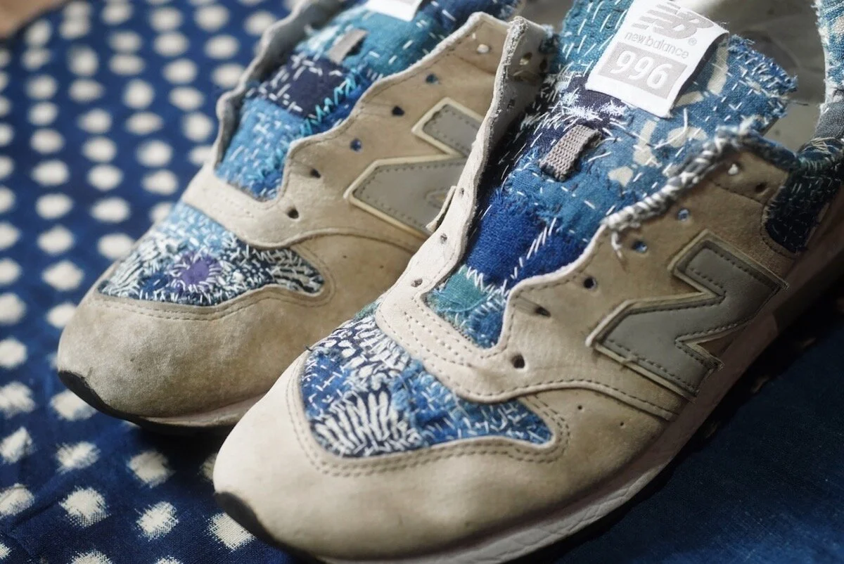 Sashiko New Balance刺し子ニューバランス — JunAle